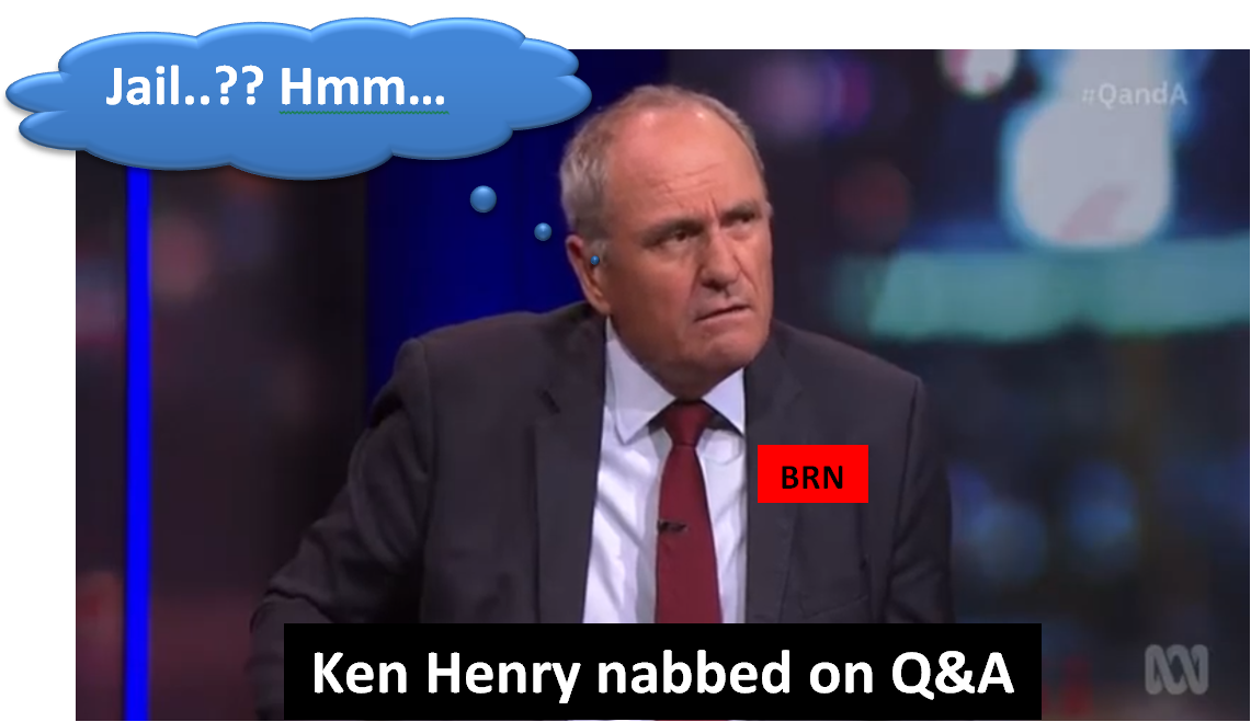 Ken Henry on Q&A