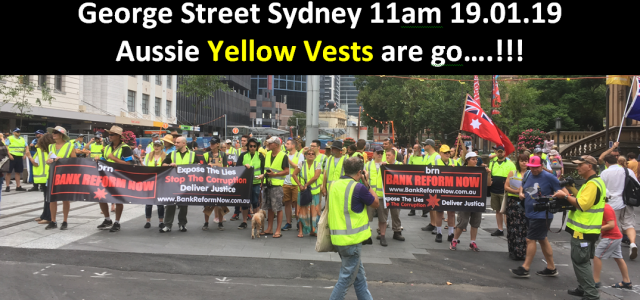 Yellow Vests Launch in Sydney