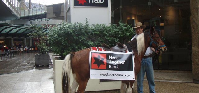 Kim Hall and Dakota put the hoof into NAB