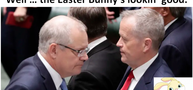 Who do you trust? - the Easter Bunny!